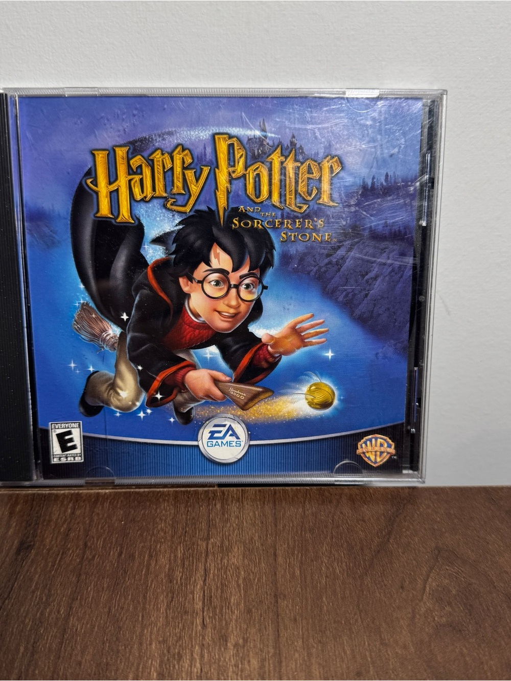 Harry Potter and the Sorcerer's Stone PC Game Case - EA Games - Blue